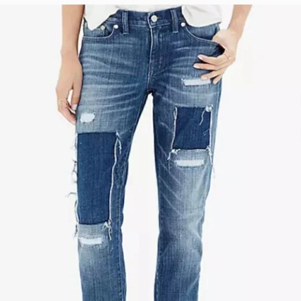 MADEWELL Slim Boyjean Cropped Size 26